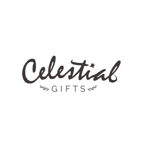 logo for Celestial Gifts, small business