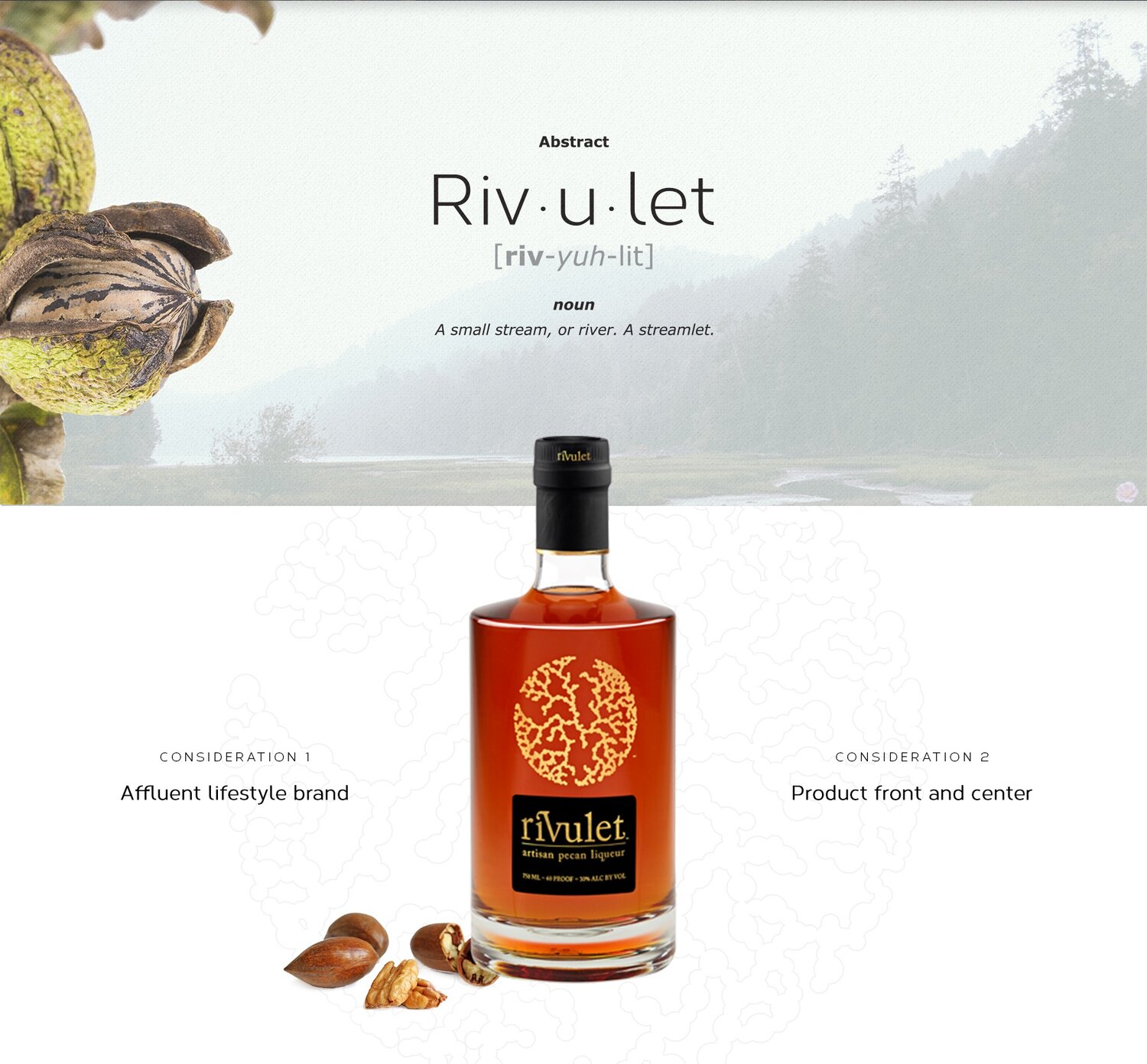 Rivulet naming and brand