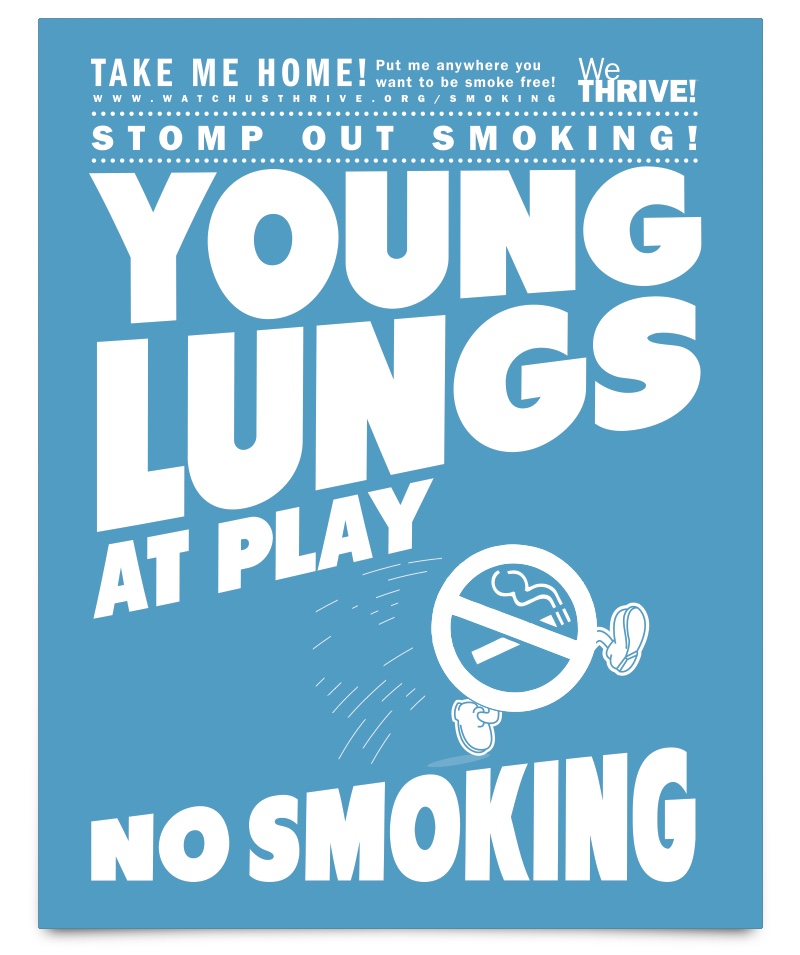 No Smoking, Young Lungs at Play poster 4