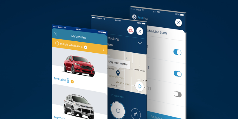 FordPass app design