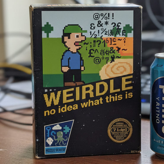 weirdle box art