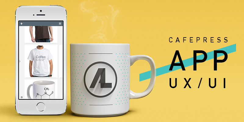 Caf&eacute;press UX & UI